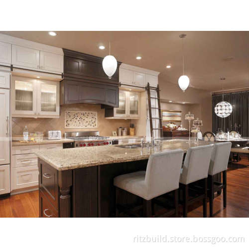 Ritz Home Furniture PVC Kitchen Cabinet with Countertops and Sinks